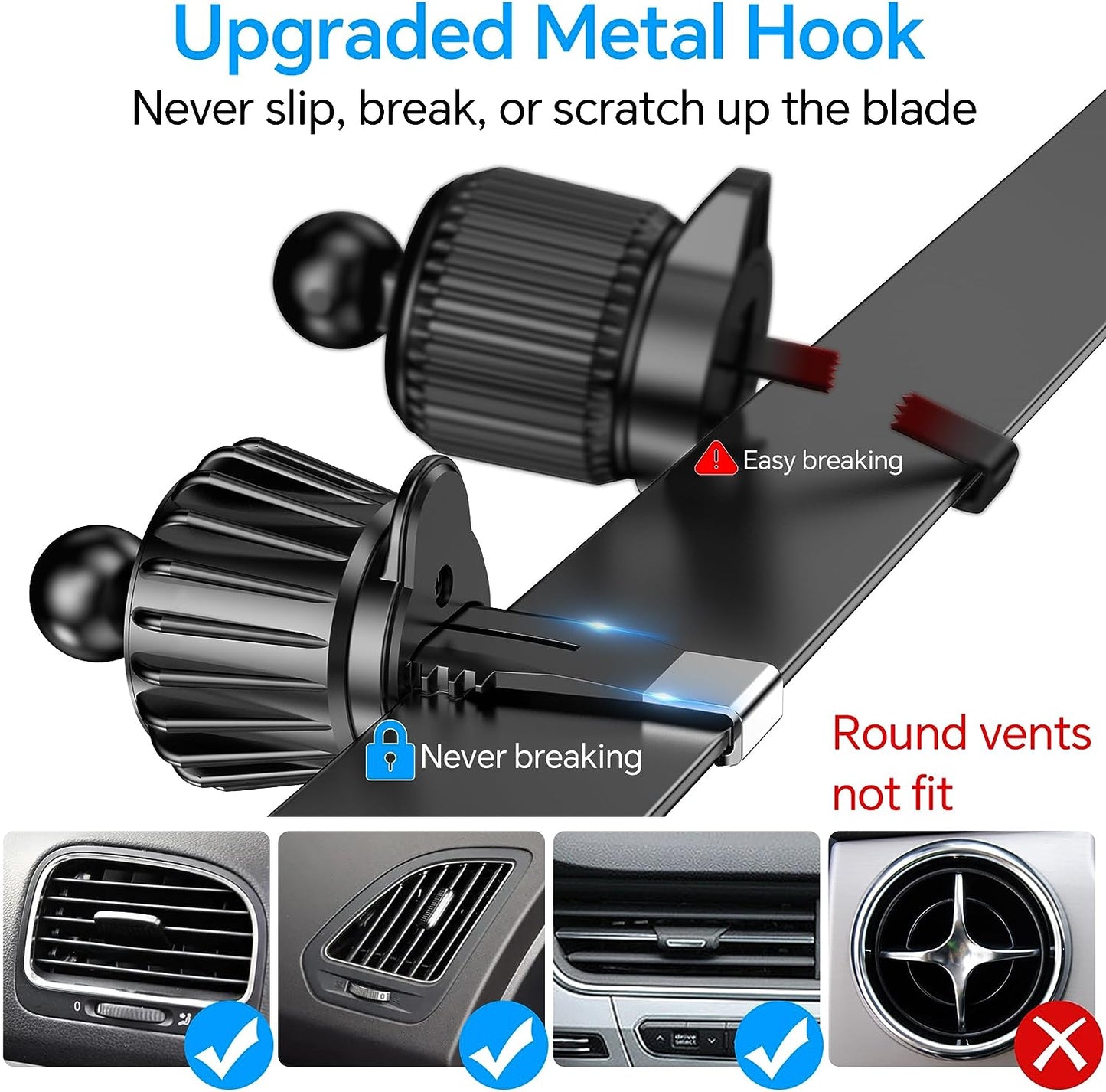 For Magsafe Car Mount【20 Strong Magnets 】Magnetic Phone Holder for Car Phone Holder Mount Dash【360°】Cell Phone Holder for Car Accessories,Car Mount for Iphone 16 Pro Max 15 14 13 12 plus Magsafe Cases