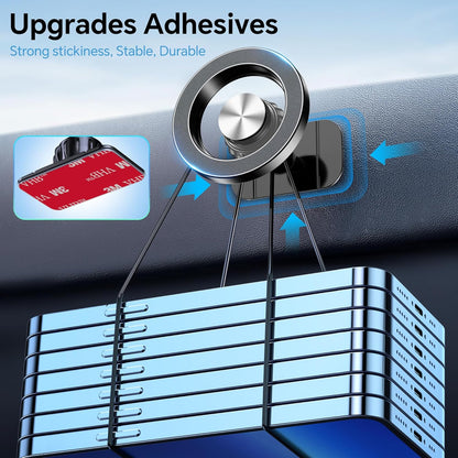For Magsafe Car Mount【20 Strong Magnets 】Magnetic Phone Holder for Car Phone Holder Mount Dash【360°】Cell Phone Holder for Car Accessories,Car Mount for Iphone 16 Pro Max 15 14 13 12 plus Magsafe Cases